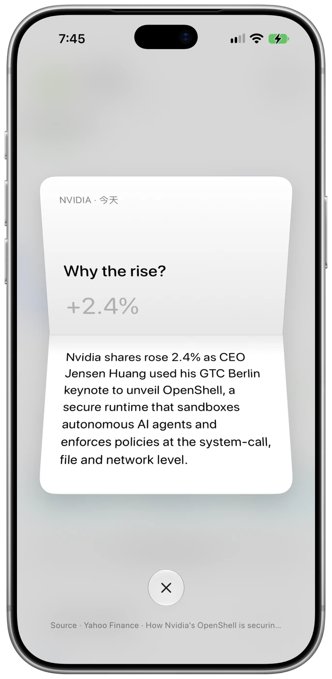 Catfolio market brief card